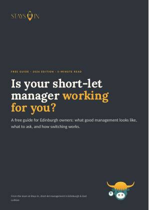 Cover of Is your short-let manager working for you?